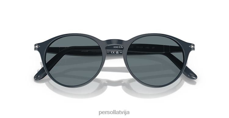 lv Persol po3092sm saulesbrilles putekļaini zils 2JTZL107