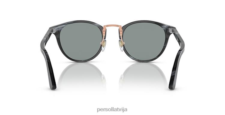 lv Persol po3108s saulesbrilles melns 2JTZL33