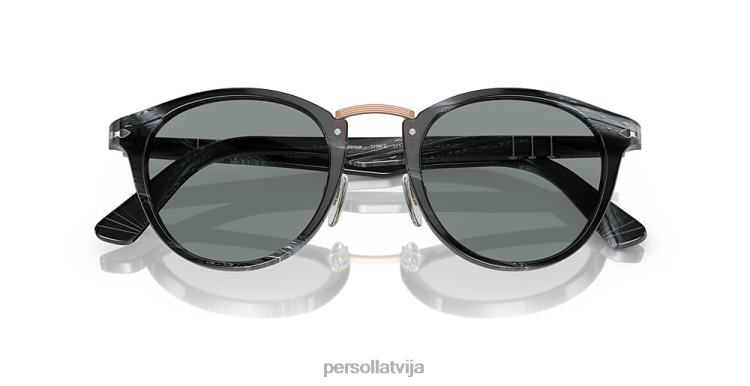 lv Persol po3108s saulesbrilles melns 2JTZL33