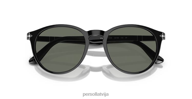 lv Persol po3152s saulesbrilles melns 2JTZL200
