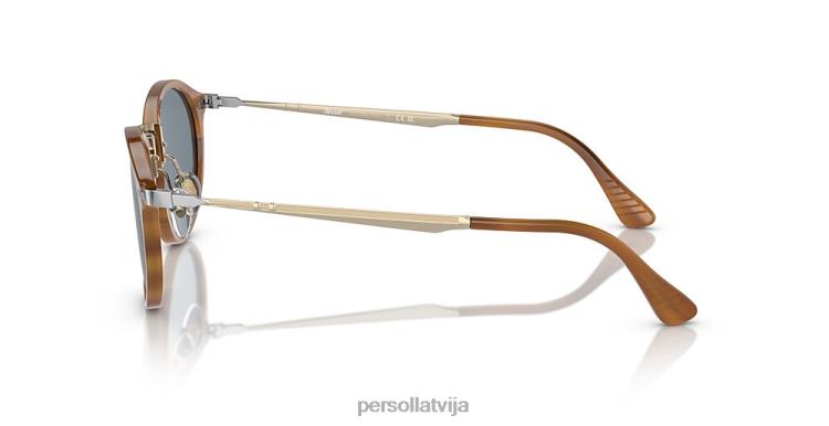 lv Persol po3166s saulesbrilles svītraini brūni 2JTZL187