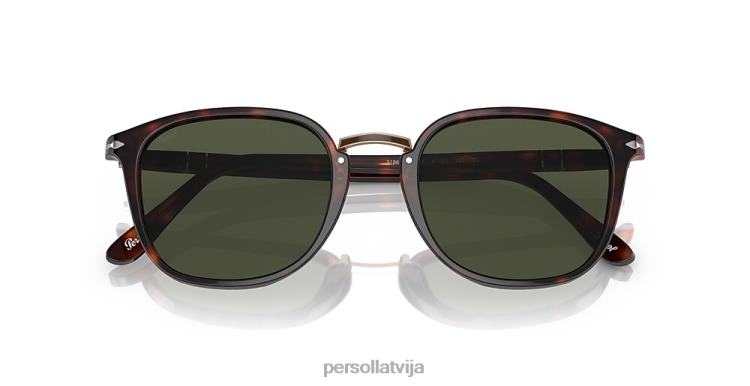 lv Persol po3186s saulesbrilles havana 2JTZL249