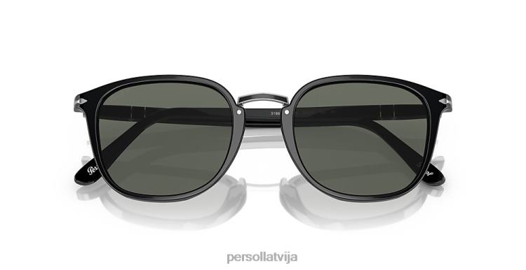 lv Persol po3186s saulesbrilles melns 2JTZL254