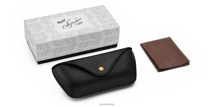 lv Persol po3186s saulesbrilles melns 2JTZL254