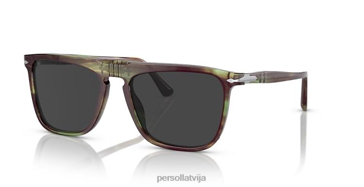 lv Persol po3225s saulesbrilles svītrains zaļš 2JTZL197