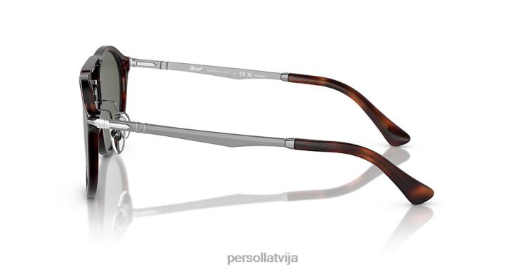 lv Persol po3264s saulesbrilles havana/gunmetāls 2JTZL245