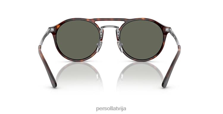 lv Persol po3264s saulesbrilles havana/gunmetāls 2JTZL245