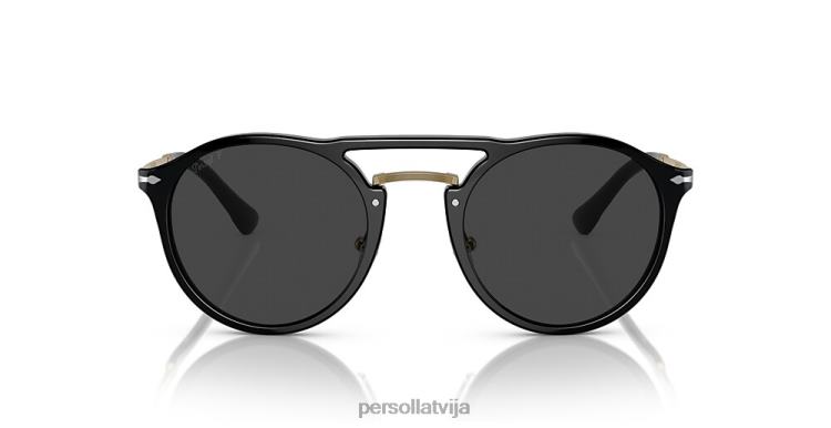 lv Persol po3264s saulesbrilles melns/zelts 2JTZL246