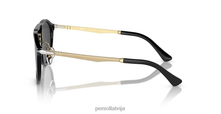 lv Persol po3264s saulesbrilles melns/zelts 2JTZL246