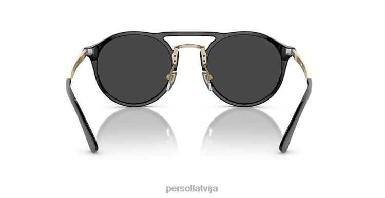 lv Persol po3264s saulesbrilles melns/zelts 2JTZL246