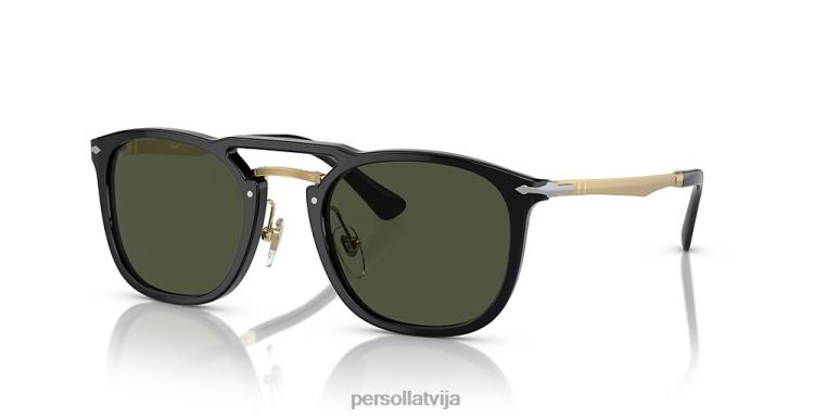 lv Persol po3265s saulesbrilles melns/zelts 2JTZL256