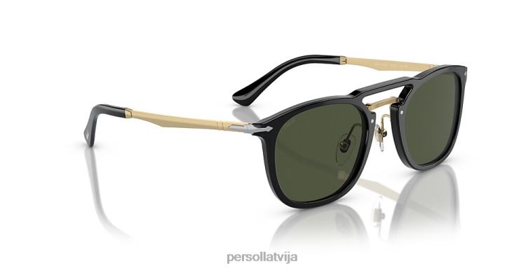 lv Persol po3265s saulesbrilles melns/zelts 2JTZL256