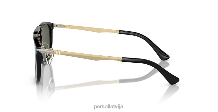 lv Persol po3265s saulesbrilles melns/zelts 2JTZL256