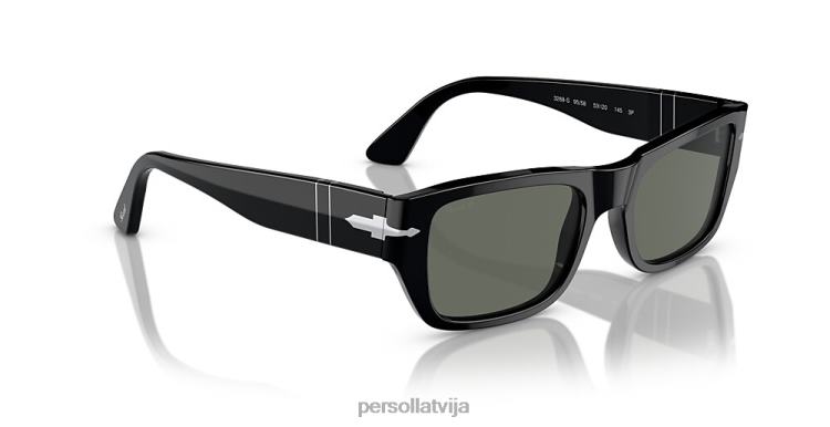 lv Persol po3268s saulesbrilles melns 2JTZL154
