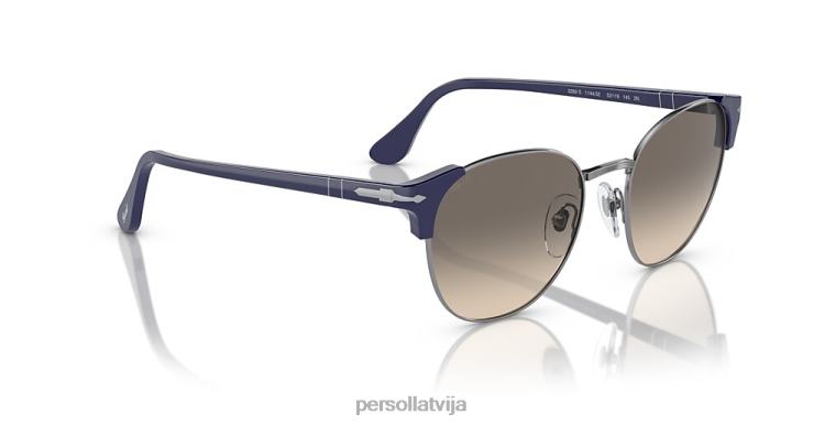 lv Persol po3280s saulesbrilles krītiņš zils/gunmetāls 2JTZL321