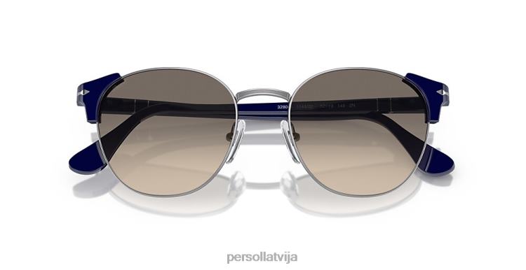 lv Persol po3280s saulesbrilles krītiņš zils/gunmetāls 2JTZL321
