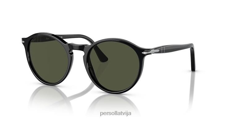 lv Persol po3285s saulesbrilles melns 2JTZL185