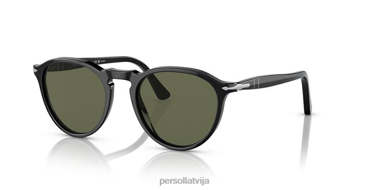 lv Persol po3286s saulesbrilles melns 2JTZL25