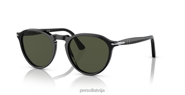 lv Persol po3286s saulesbrilles melns 2JTZL26