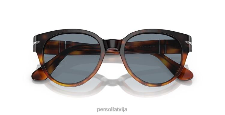 lv Persol po3287s saulesbrilles sarkana havanas grad gaisma 2JTZL286