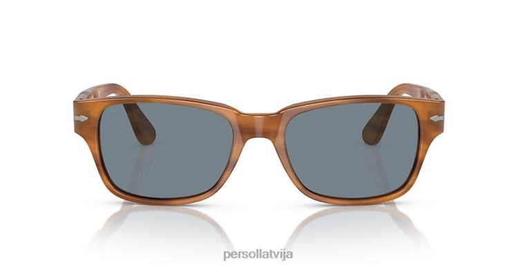 lv Persol po3288s saulesbrilles svītraini brūni 2JTZL235