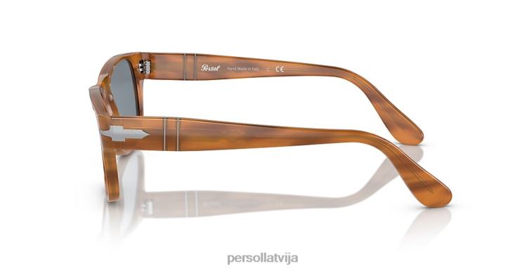 lv Persol po3288s saulesbrilles svītraini brūni 2JTZL235
