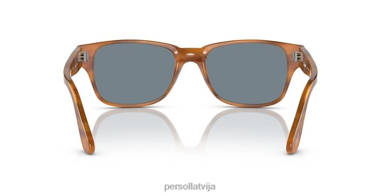 lv Persol po3288s saulesbrilles svītraini brūni 2JTZL235