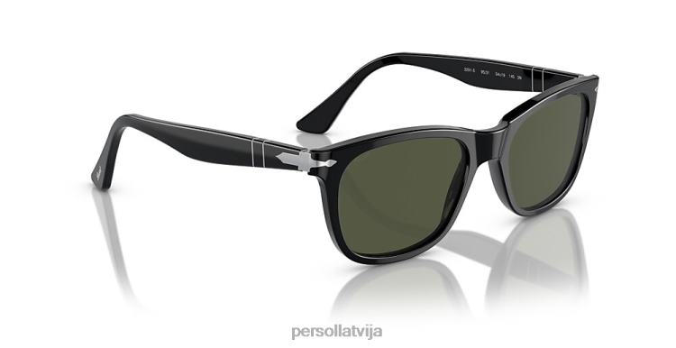 lv Persol po3291s saulesbrilles melns 2JTZL226