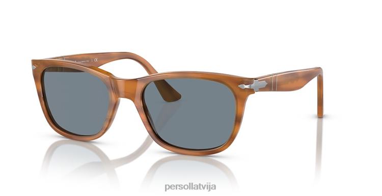 lv Persol po3291s saulesbrilles svītraini brūni 2JTZL230