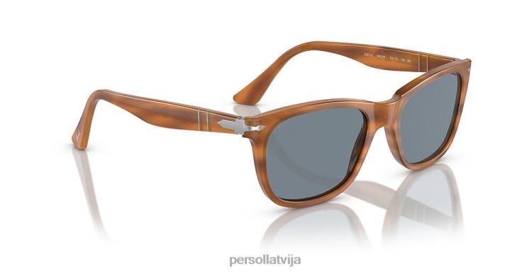 lv Persol po3291s saulesbrilles svītraini brūni 2JTZL230