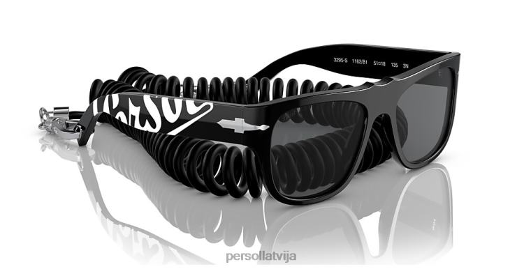 lv Persol po3295s-pinnacle saulesbrilles melns 2JTZL476