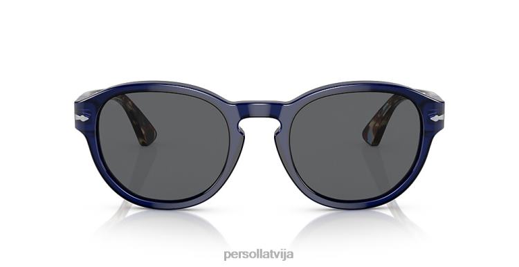lv Persol po3304s saulesbrilles opāls zils 2JTZL269