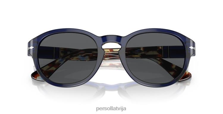 lv Persol po3304s saulesbrilles opāls zils 2JTZL269