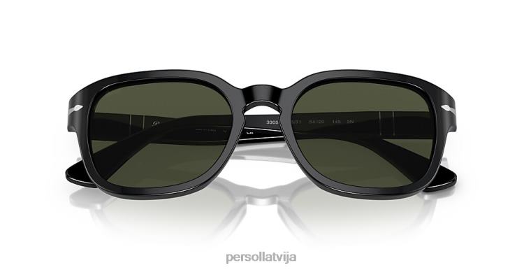 lv Persol po3305s saulesbrilles melns 2JTZL218