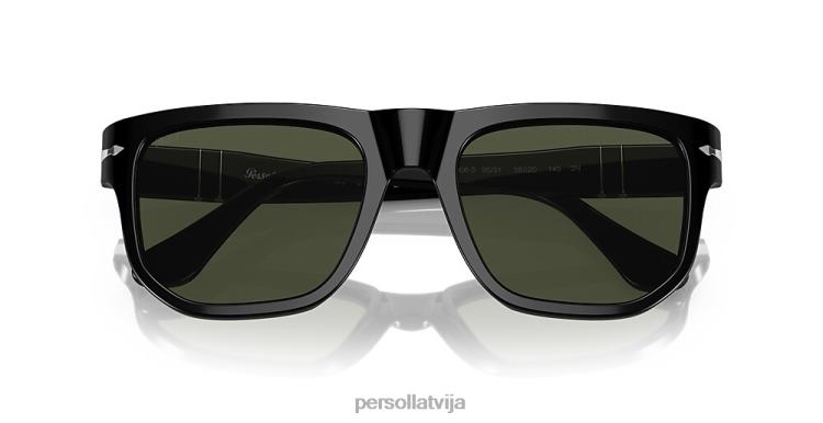 lv Persol po3306s saulesbrilles melns 2JTZL142