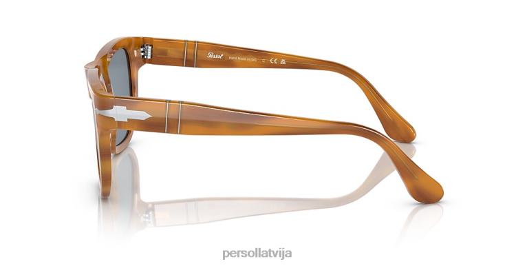 lv Persol po3306s saulesbrilles svītraini brūni 2JTZL143