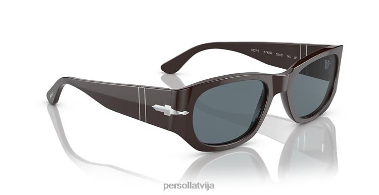 lv Persol po3307s saulesbrilles brūns 2JTZL174