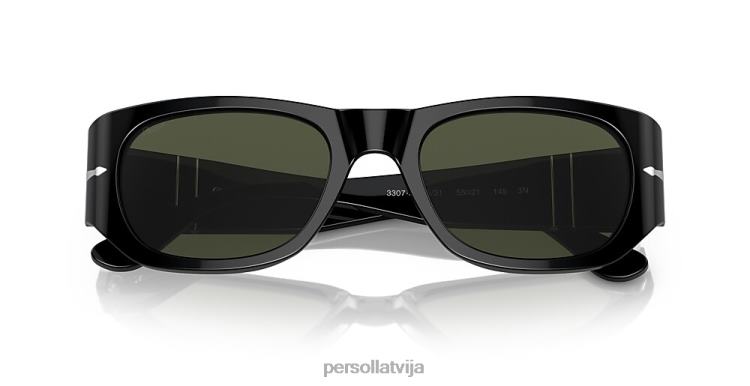 lv Persol po3307s saulesbrilles melns 2JTZL176