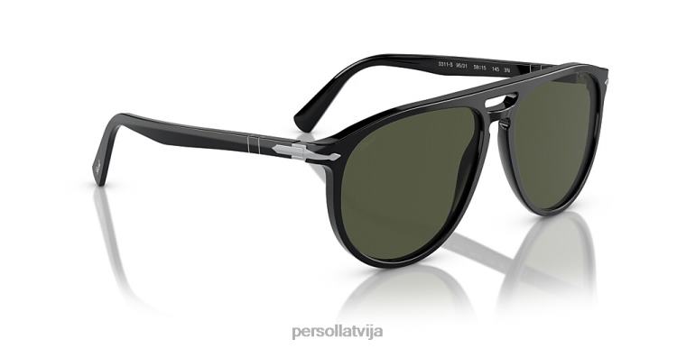 lv Persol po3311s saulesbrilles melns 2JTZL100