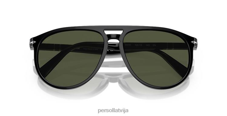 lv Persol po3311s saulesbrilles melns 2JTZL100