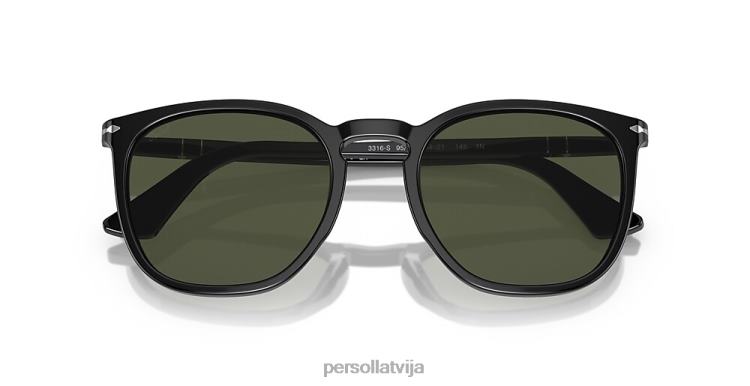 lv Persol po3316s saulesbrilles melns 2JTZL120