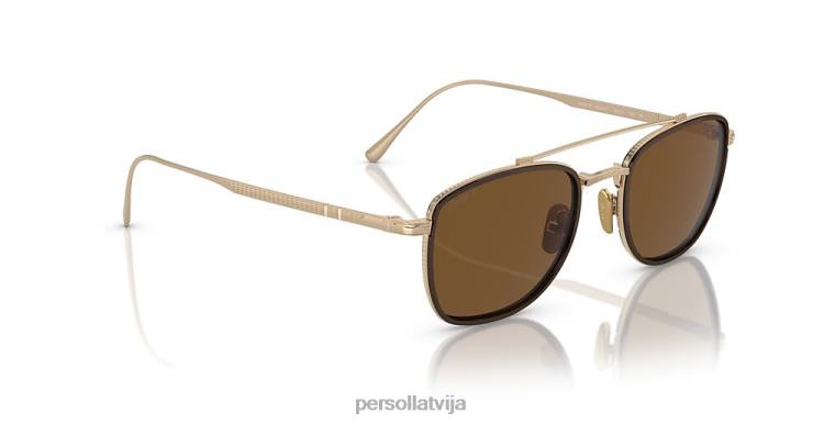 lv Persol po5005st saulesbrilles zelta/brūna 2JTZL407