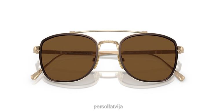 lv Persol po5005st saulesbrilles zelta/brūna 2JTZL407