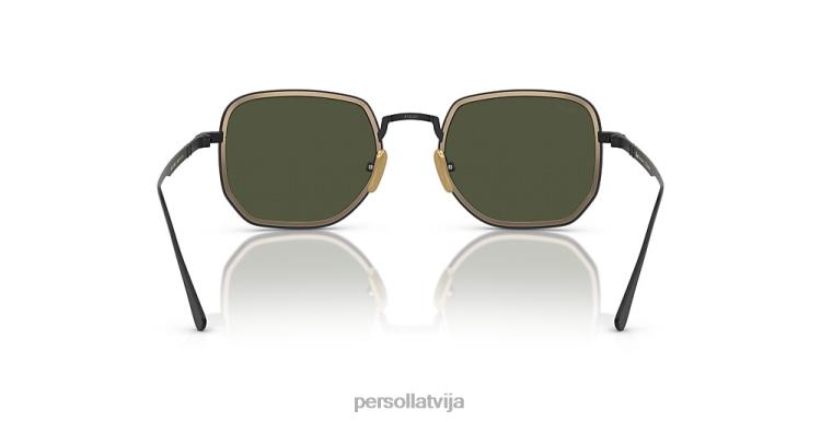 lv Persol po5006st saulesbrilles melns/zelts 2JTZL381