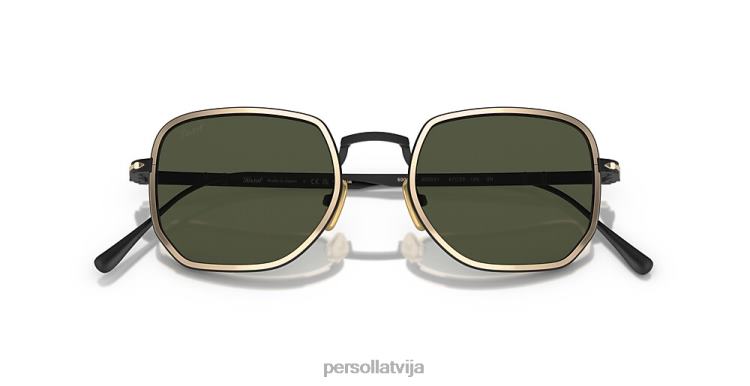 lv Persol po5006st saulesbrilles melns/zelts 2JTZL381
