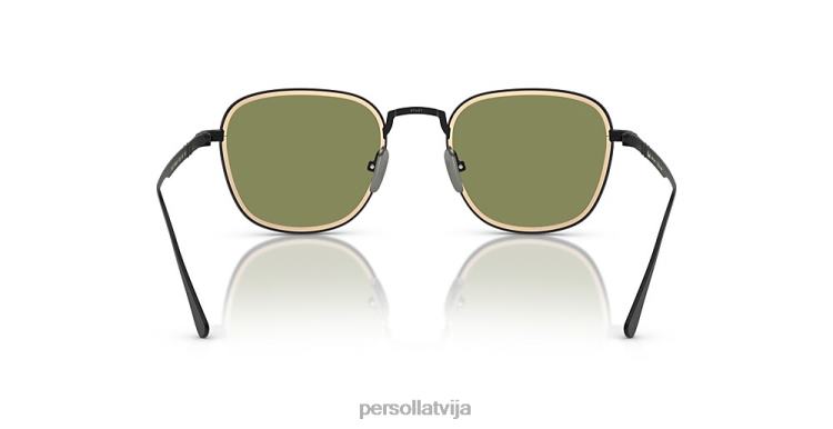 lv Persol po5007st saulesbrilles melns/zelts 2JTZL374