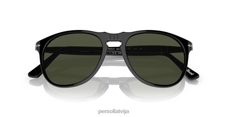 lv Persol po9649s saulesbrilles melns 2JTZL130