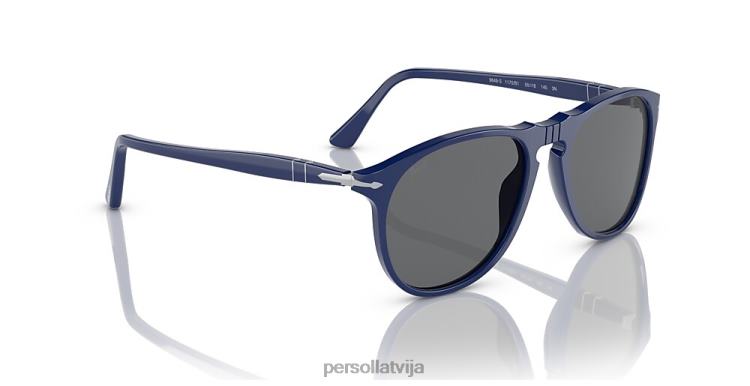 lv Persol po9649s saulesbrilles vienkrāsains zils 2JTZL135