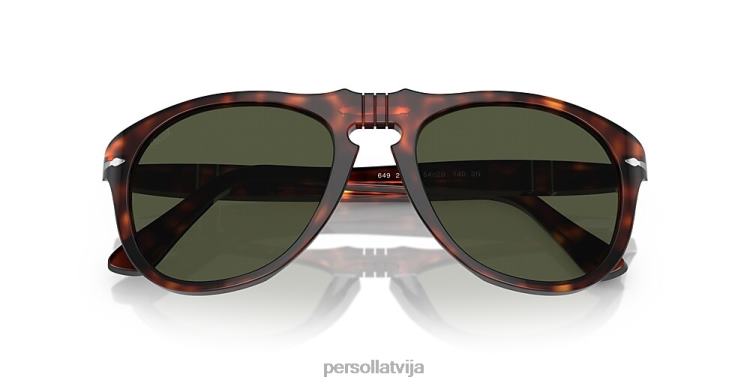 lv Persol 649-oriģināls saulesbrilles havana 2JTZL47