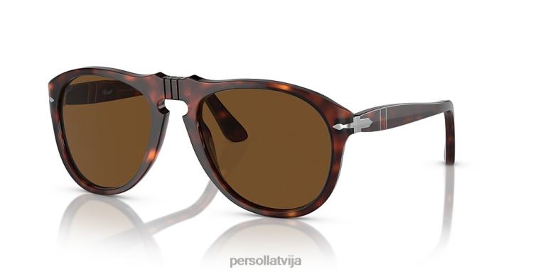 lv Persol 649-oriģināls saulesbrilles havana 2JTZL48